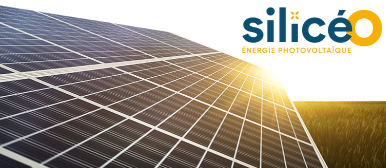 installlation photovoltaïque de notre client Silicéo, utilisateur de l'ERP SAP Business ByDesign